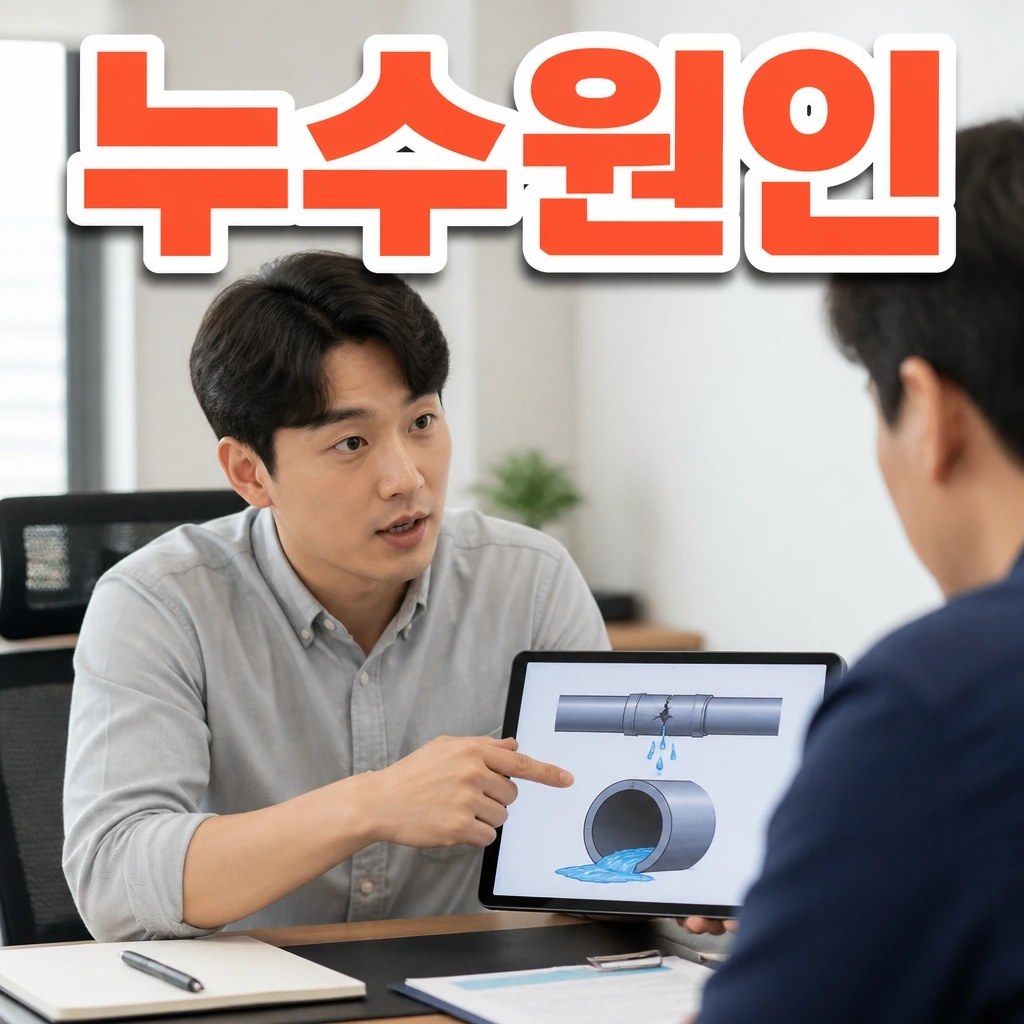 부산광역시 배관수리비용 - 누수원인 관련 상담 안내 이미지